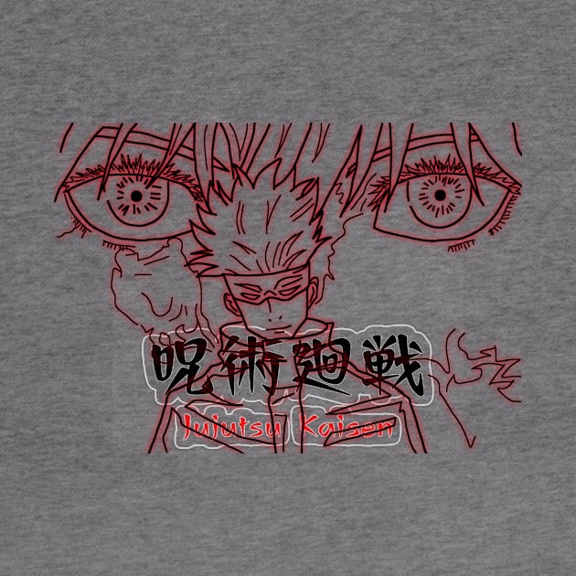 Jujutsu kaisen by ILLANK MERCH